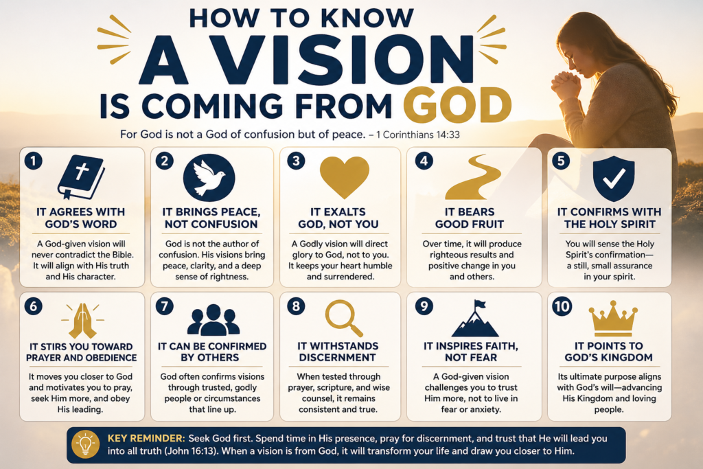 How Do I Know My Vision Is From GOD? 7 Powerful Ways to Discern Divine Direction