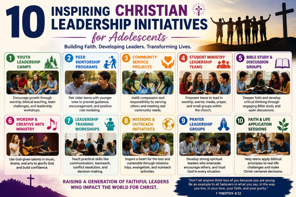 10 Inspiring Christian Leadership Initiatives for Adolescents