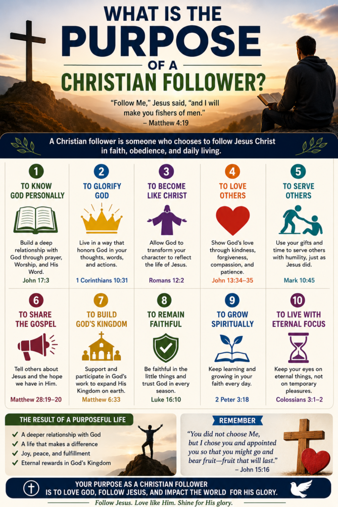 What Is the Purpose of a Christian Follower?