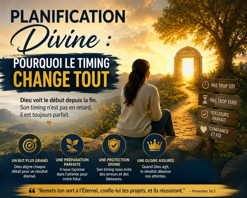 Planification Divine : Pourquoi le Timing Change Tout