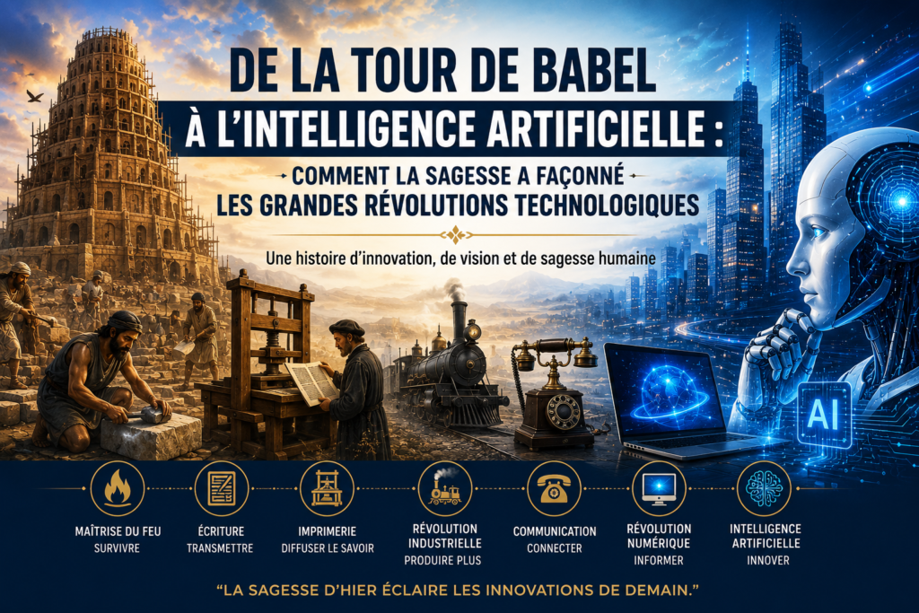 L'innovation de la technologie: de Babel à l'Intelligence artificielle