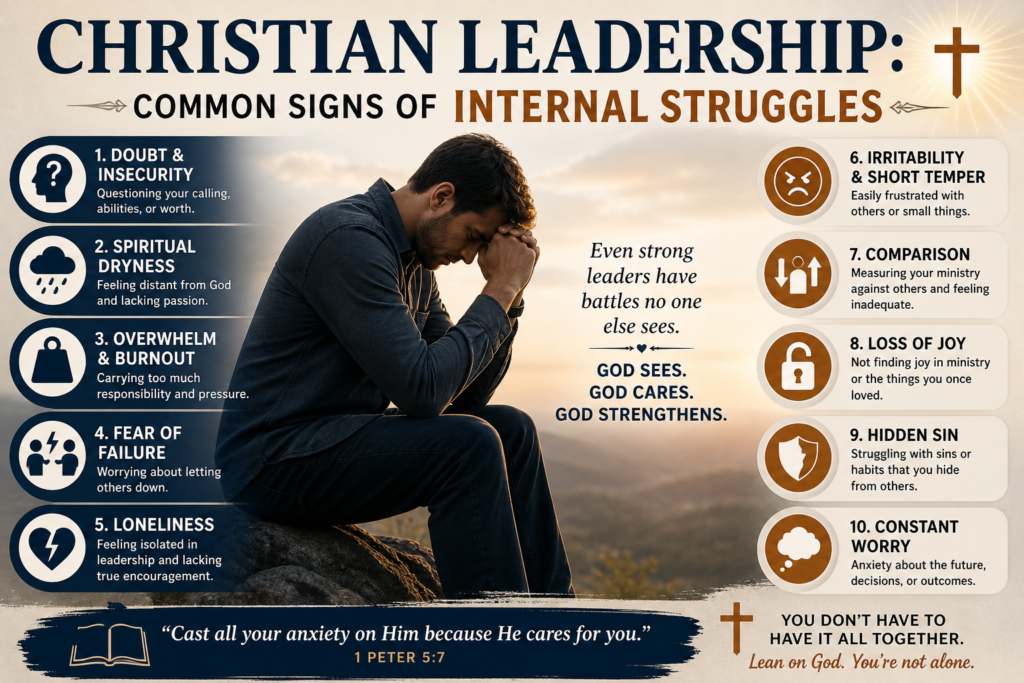 Christian Leadership: Common Signs of Internal Struggles