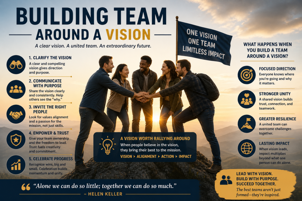 Vision and Team: 7 Powerful Ways to Build Them According To Christian  Leadership