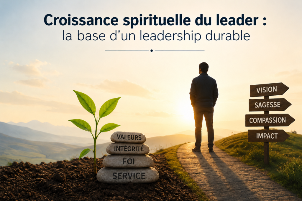 Croissance spirituelle du leader : la base d’un leadership durable
