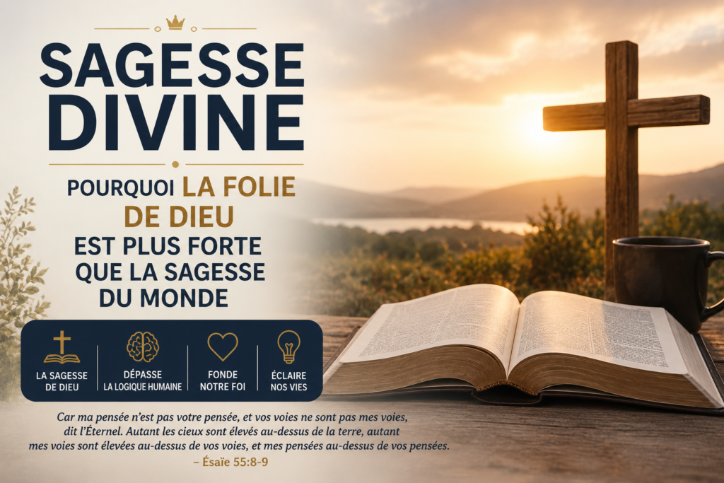 Sagesse divine : pourquoi la folie de Dieu est plus forte que la sagesse du monde
