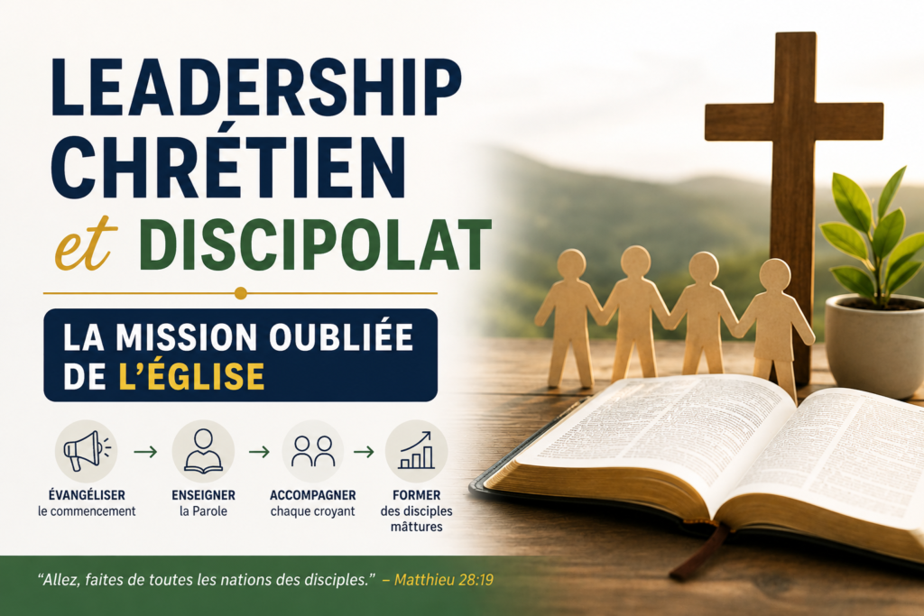 Leadership chrétien et discipolat : la mission oubliée de l’Église