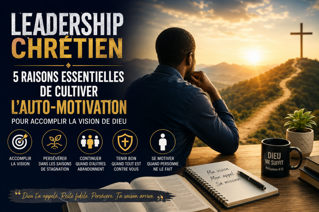 Leadership chrétien : 5 raisons essentielles de cultiver l’auto-motivation pour accomplir la vision de Dieu