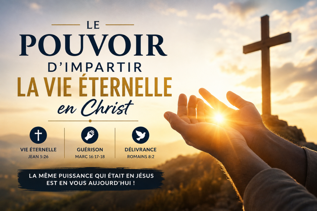 comment avoir le pouvoir d'impartir la vie éternelle