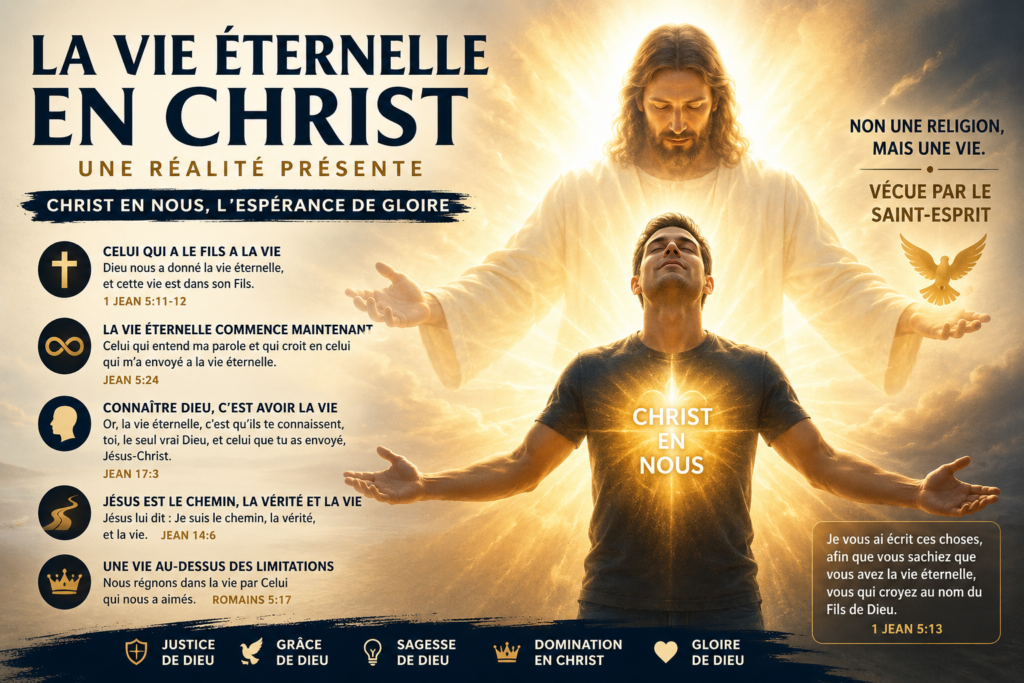la vie éternelle en Chrisat