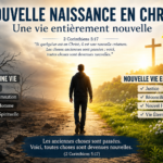 nouvelle naissance en Christ